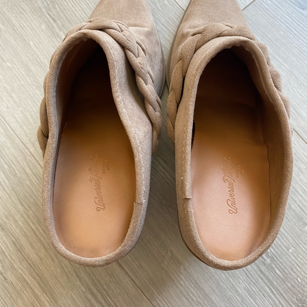 Universal Thread Brown Braided Mules - image 3